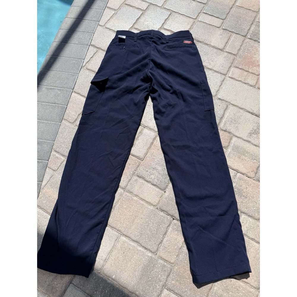 Bulwark FR Cargo Pants Men 32x37 Navy CAT 2 NFPA 2112 ATPV 11 PMU2NV
